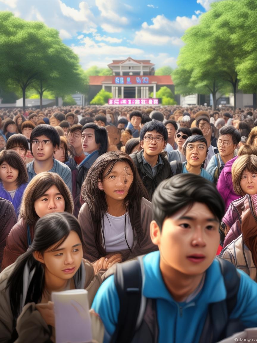 高考考场外全国统一动作研究